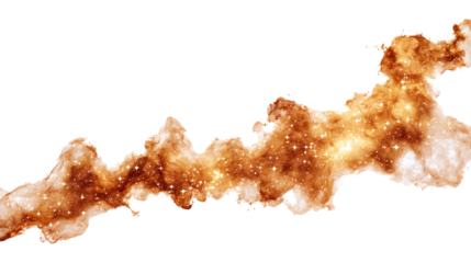 Nebula Dust Cloud with Stars