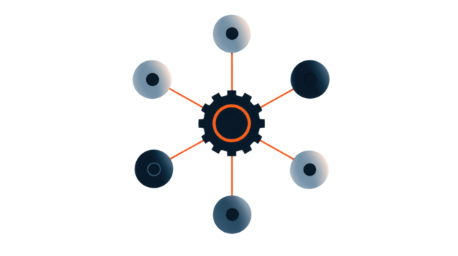 Network Connection Concept - Powered by Adobe