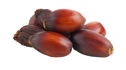 Obraz premium Pile of Pinh?o (Pine Nuts) on White