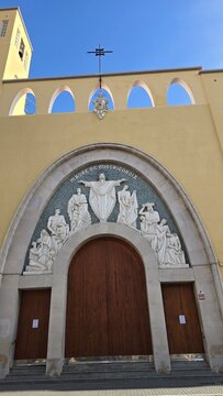 Entrance of Nuestro Padre Jes&uacute;s del Gran Poder church
