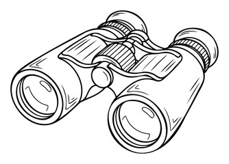 Classic observation device for exploring new perspectives, useful for outdoor activity guides, travel blogs, or scientific research presentations