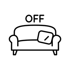 休日をイメージしたアイコン