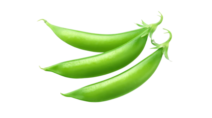 Three peas rest on plain black surface small green spheres are isolated on dark unlit field