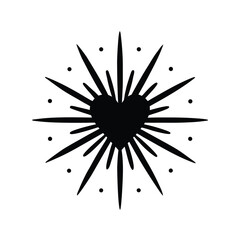 love-spark-silhouette--minimal-flat-vector.eps