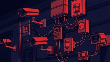 electronic circuit board with circuit