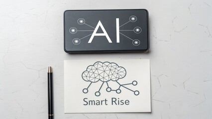 AI Network Card and Cloud Brain Sketch
