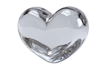 Crystal Heart Sculpture
