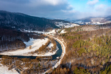 Dolina Popradu, Muszyna, Wapienne, Leluchów. © Maciej G. Szling