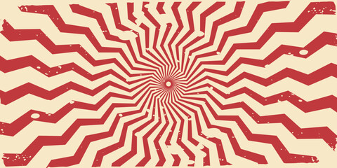 New vector Vintage red rising sun or sun ray,sun burst retro background design