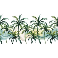 Obraz premium palm tree vector illustration