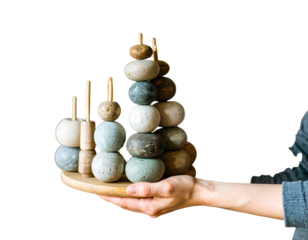 Firefly_Exquisite Antique Knife with Detailed Ornate Design for Culinary and Collectible Use - Firefly_Natural Stacking Stones Toy in Muted Colors for Creative Play and Development  (2)