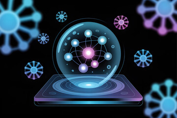 Global network connections on digital interface