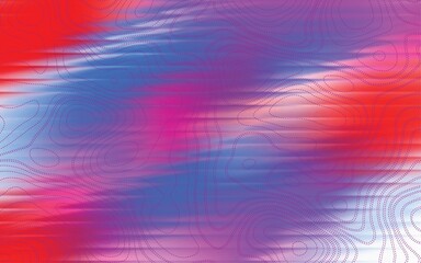 Abstract Colorful Rainbow Lines Background