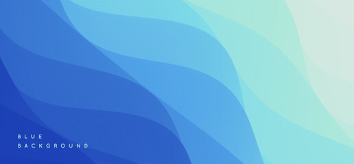 Abstract wavy background. Dynamic effect. Illustration in blue tones. Vector for brochure, poster, cover, card, presentation, flyer or banner.