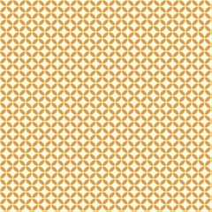 Tan Geometric Circle Pattern Seamless Background