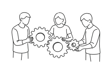 Teamwork Problem Solving With Gears