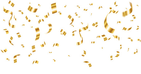 Golden confetti