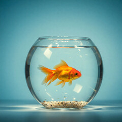 금붕어 물고기 어항