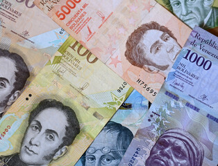 current banknotes of the Republic of Venezuela