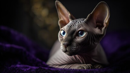 Dark cinematic animal portrait in dramatic lighting, dark cinematic animal portrait with moody shadow, dark cinematic animal portrait for artistic storytelling