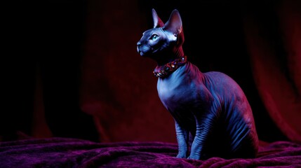 Dark cinematic animal portrait in dramatic lighting, dark cinematic animal portrait with moody shadow, dark cinematic animal portrait for artistic storytelling