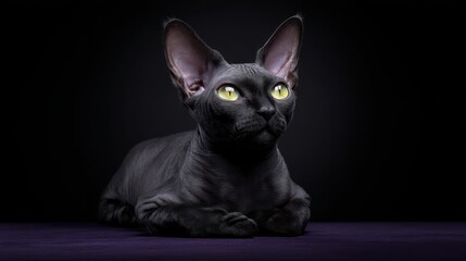 Dark cinematic animal portrait in dramatic lighting, dark cinematic animal portrait with moody shadow, dark cinematic animal portrait for artistic storytelling