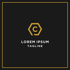 pc or cp hexagon logo