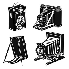 Vintage cameras collection