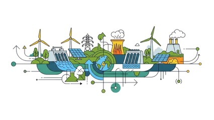 vector illustration of an abstract background