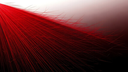 Red Light Streaks Exploding Across Dark Background