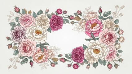 abstract floral background