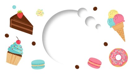 ice cream background