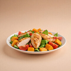 닭가슴살 샐러드 요리