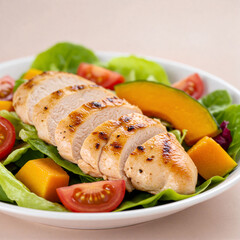 닭가슴살 샐러드 요리