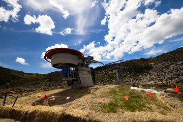 Charlotte Pass Village During Summer in Australia