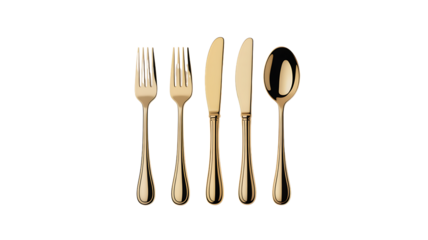 Golden Fork spoon and knife collection