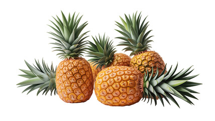 Pineapple Sweet Tropical Summer Fruit