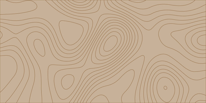 Seamless vector wood texture background with vintage geometric patterns and retro swirl line ornaments for a light decorative wallpaper design