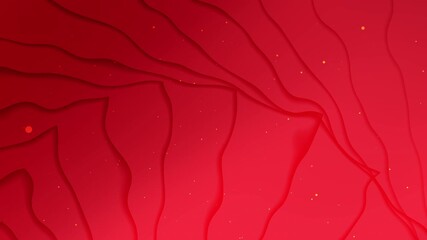 Gradient of red abstract lines with bright spots, ideal for backgrounds, graphic design, banners, digital art, and modern concepts. - Powered by Adobe
