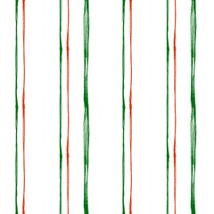 Artistic vertical watercolor style stripes for bathroom curtain fabric