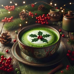 christmas table setting