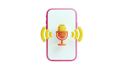 Smartphone with 3D Microphone and Sound Waves