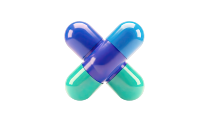 Two Intersecting Capsules
