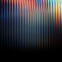 Abstract glowing vertical lines creating dynamic fiery glass pattern illustration