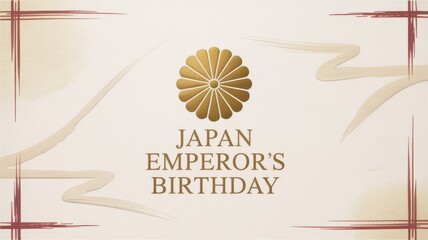 Japan emperor's birthday imperial seal