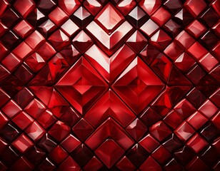 shiny blood diamond background top view