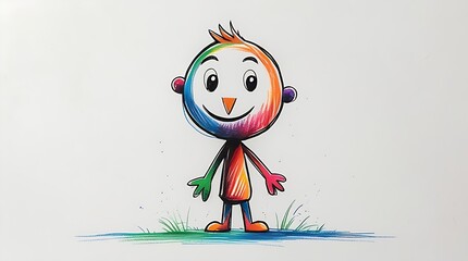 hand drawn vector illustration of a pencil