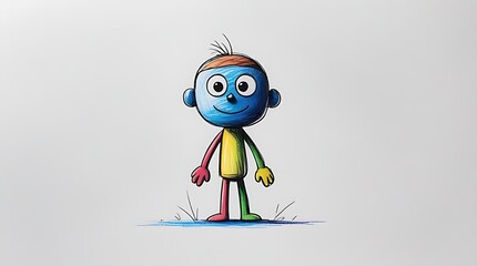 hand drawn vector illustration of a pencil