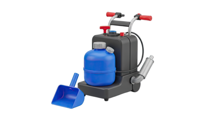 Portable Carpet Cleaner with Scoop