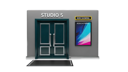 Movie Theater Studio 5 Entrance
